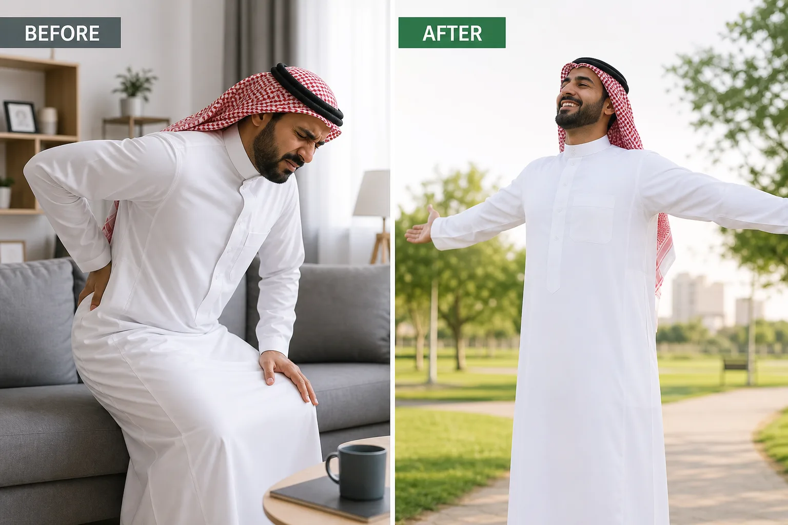 نتائج قبل وبعد