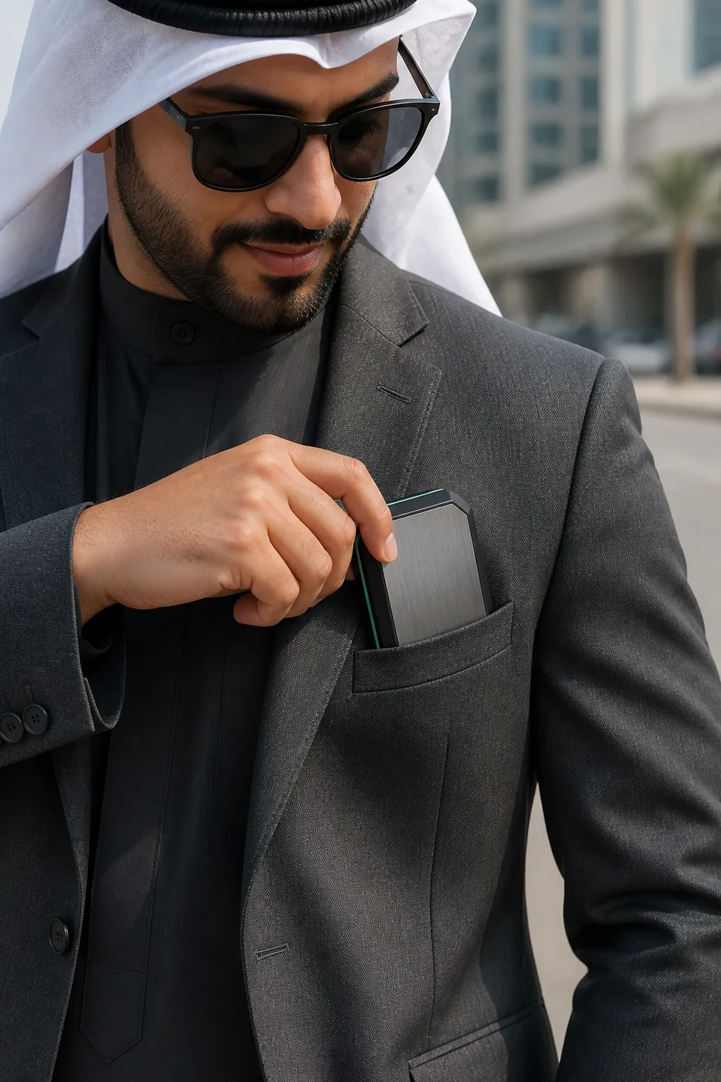 طريقة استخدام محفظة Slim Mint الذكية